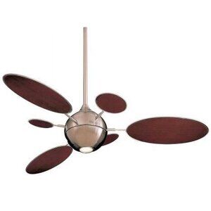 Minka-Aire Cirque 54” Mahogany Finish Replacement Fan Blades (Pack 6)